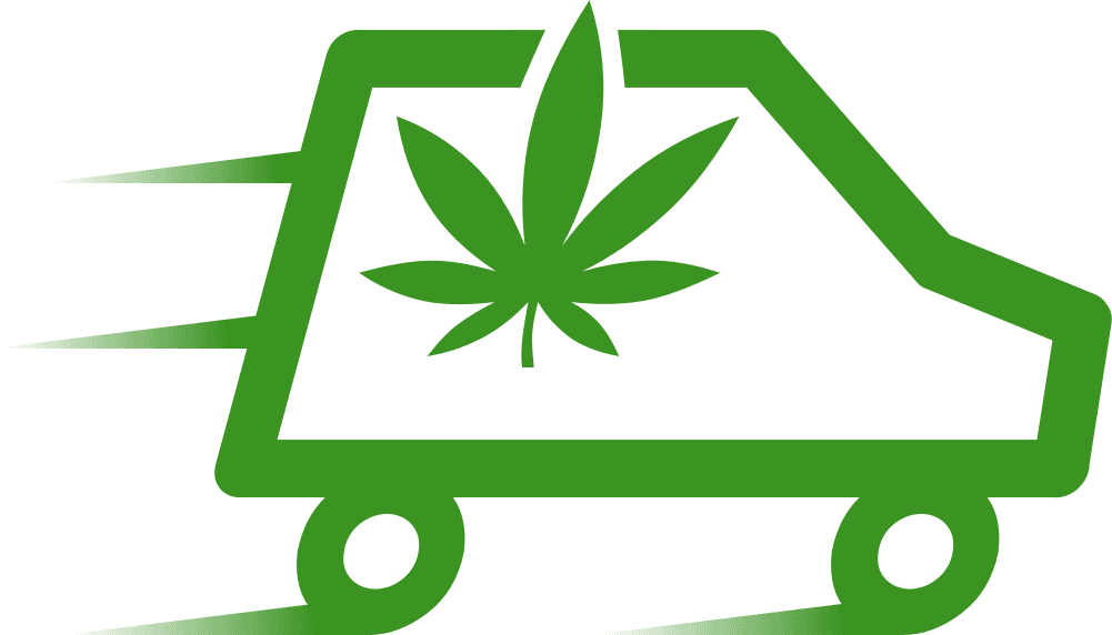 DankDeals delivery car